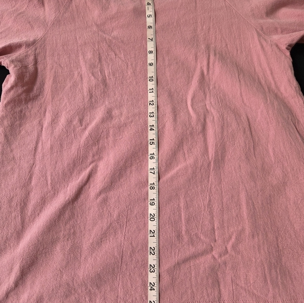 Misslook Pink Women's Top Large Peter Pan Collar - Picture 4 of 7